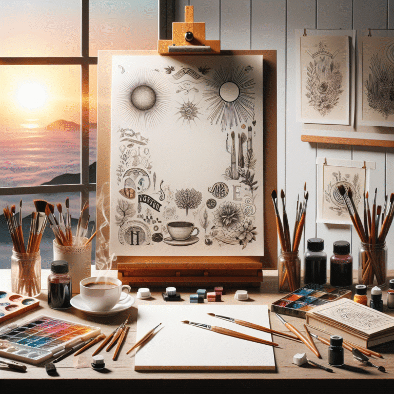 ideias de lettering para iniciantes: como começar sua jornada artística