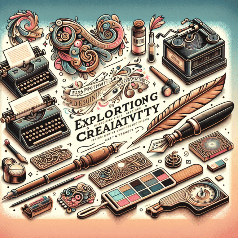 Exercícios para explorar estilos de letras variados e interessantes