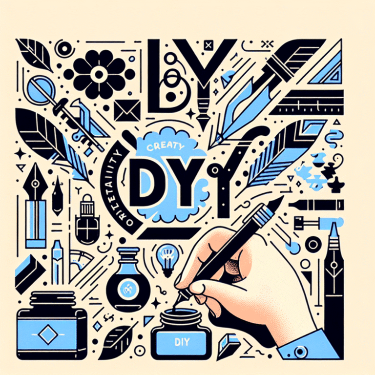 Projetos DIY com lettering para aprimorar sua criatividade