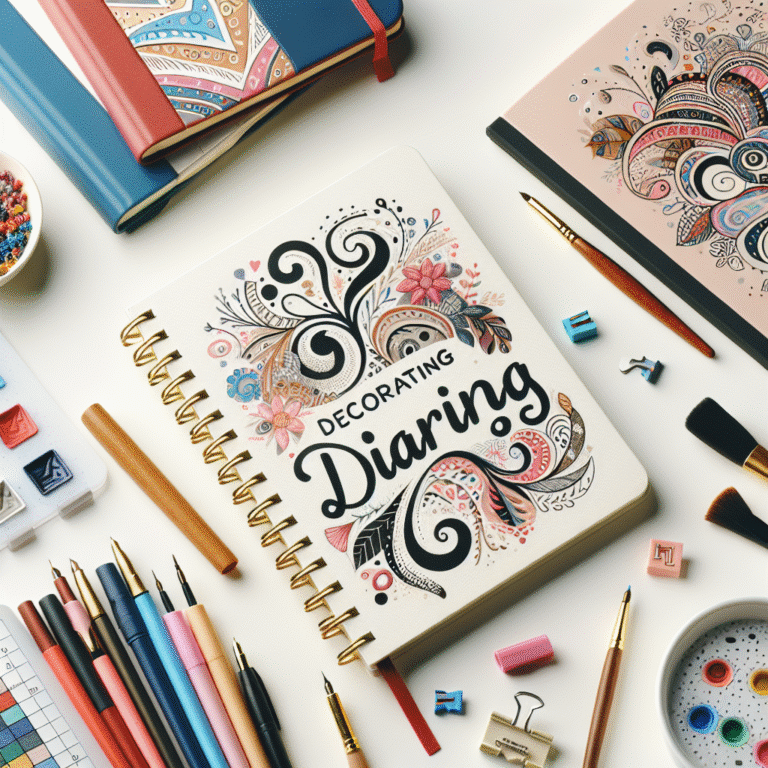 Como decorar diários e planners incríveis com lettering