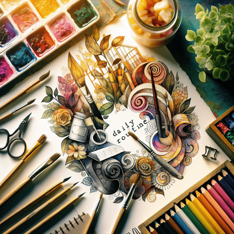 letras decorativas para prática diária: criando sua própria rotina artística
